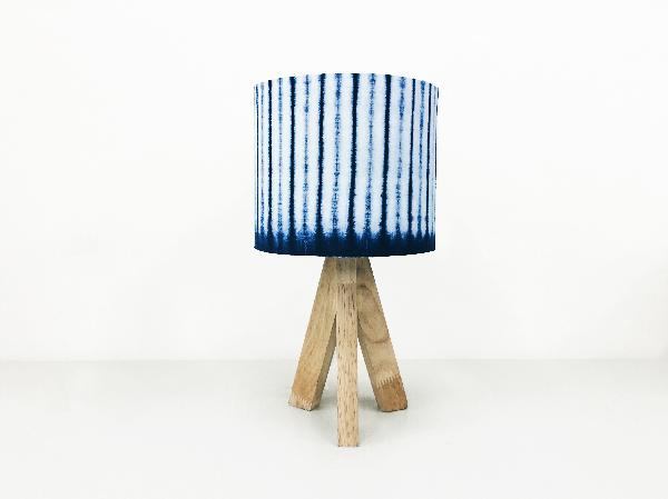 藍染桌燈