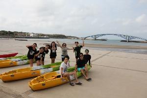 菊島旅夏獨木舟